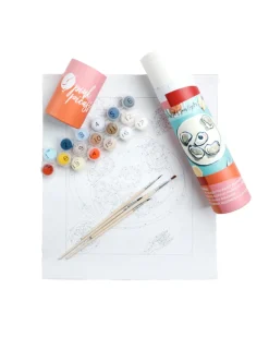 Pink Picasso Kits Paint By Numbers - The World Is Your Oyster