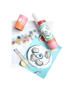 Pink Picasso Kits Paint By Numbers - The World Is Your Oyster