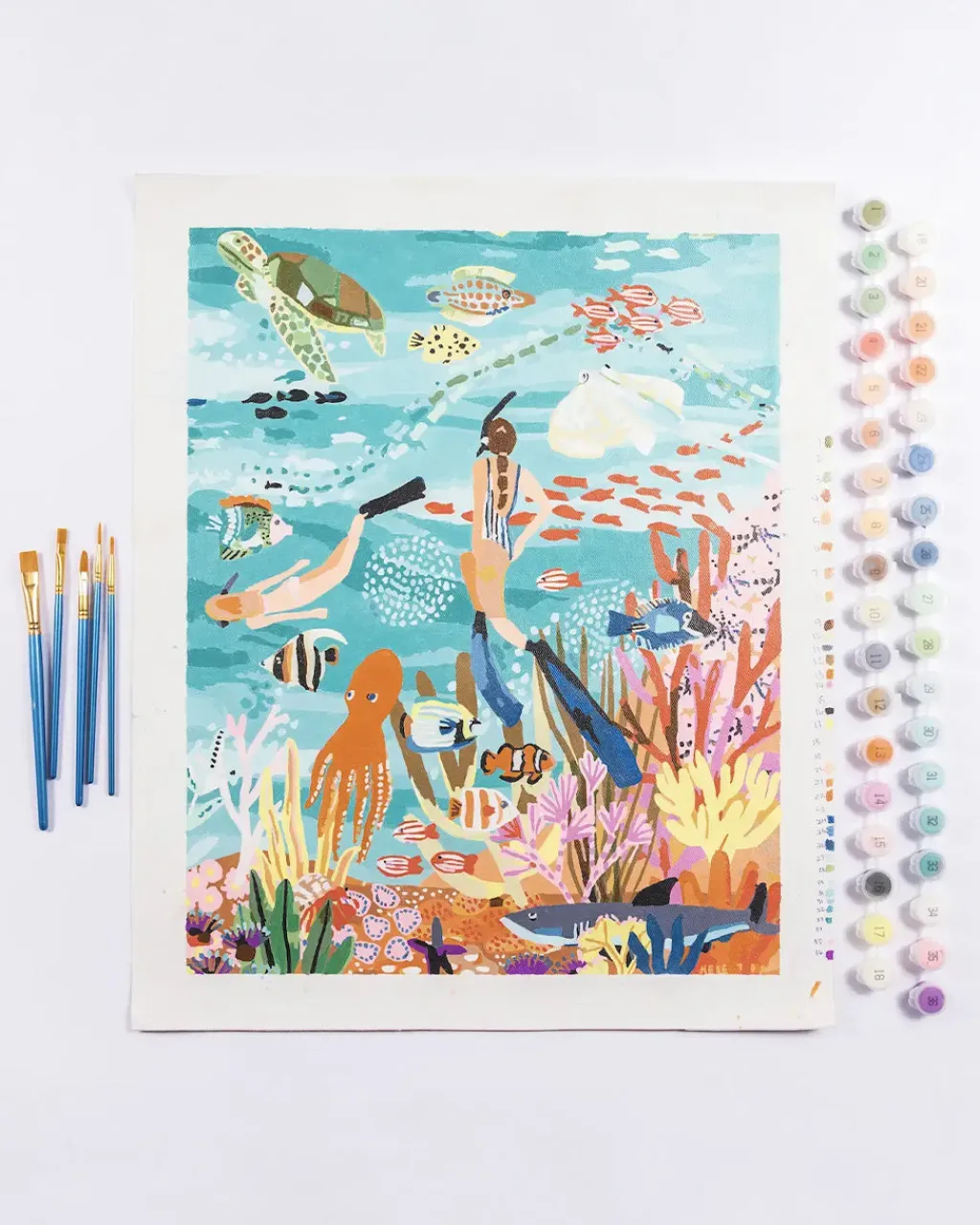 Paint Anywhere Paint By Numbers - Under The Sea Sale
