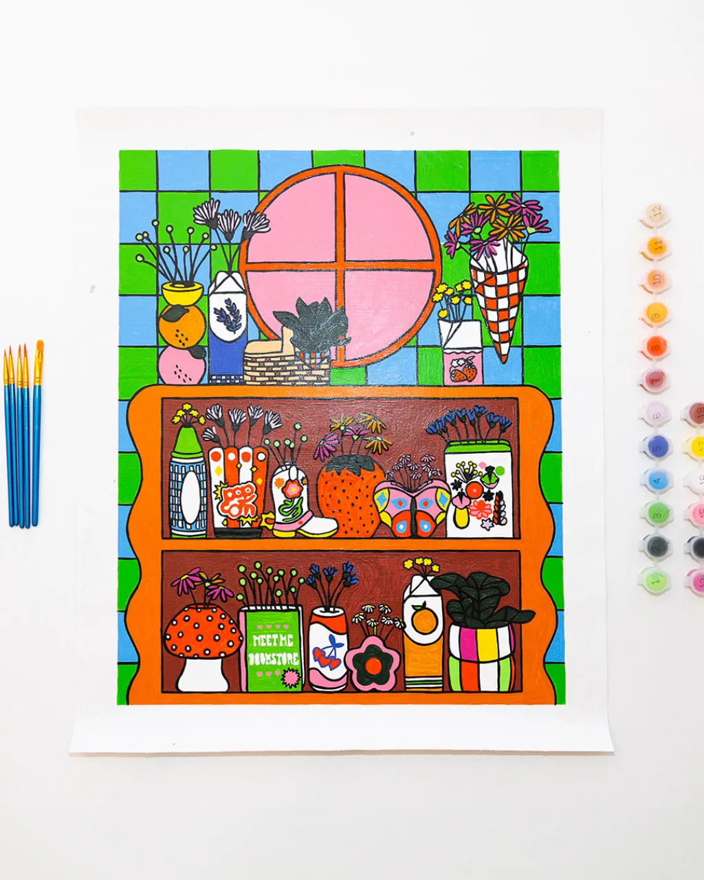 ban.do x Paint Anywhere Paint By Numbers - Vases Outlet