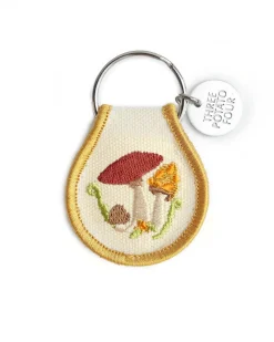 Three Potato Four Patch Keychain - Mushroom Field Hot