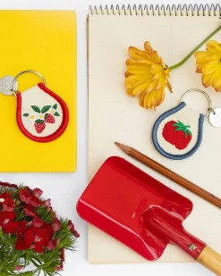 Three Potato Four Patch Keychain - Strawberry Blossom Sale