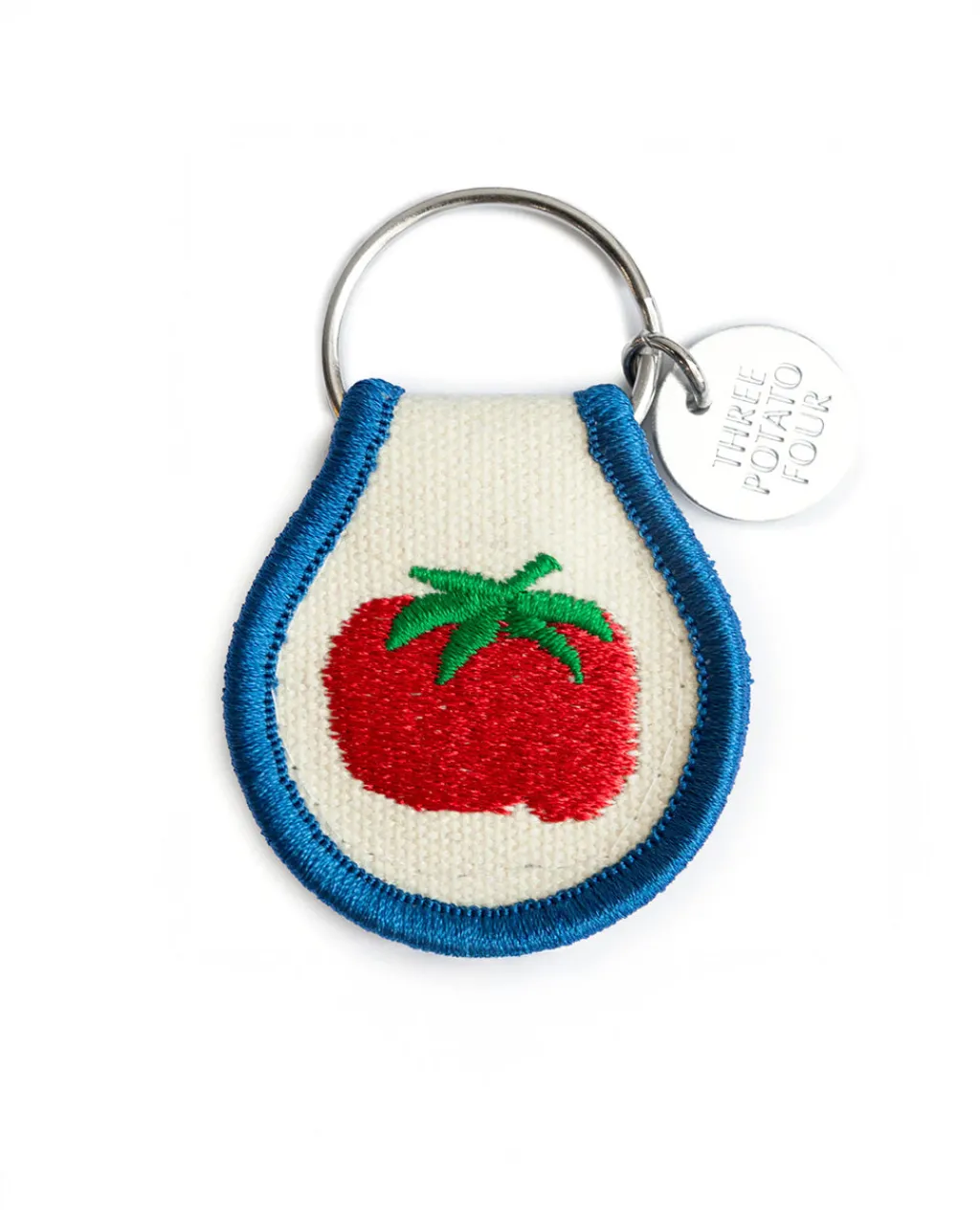 Three Potato Four Patch Keychain - Tomato Online