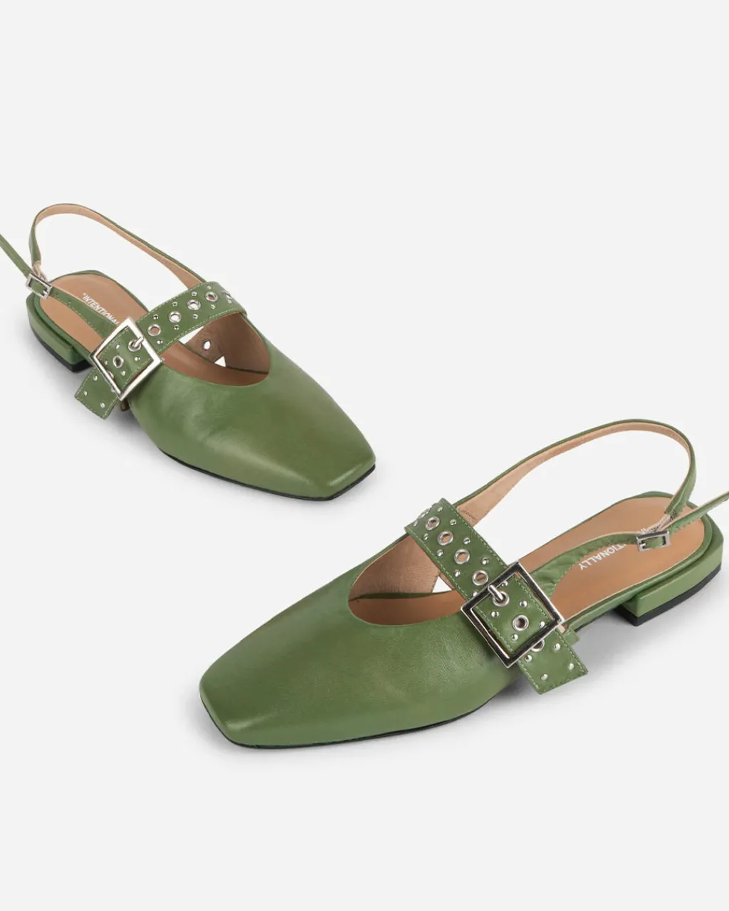 Intentionally Blank Pearl Slingback Ballet Flat - Cactus Hot