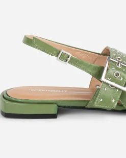 Intentionally Blank Pearl Slingback Ballet Flat - Cactus Hot