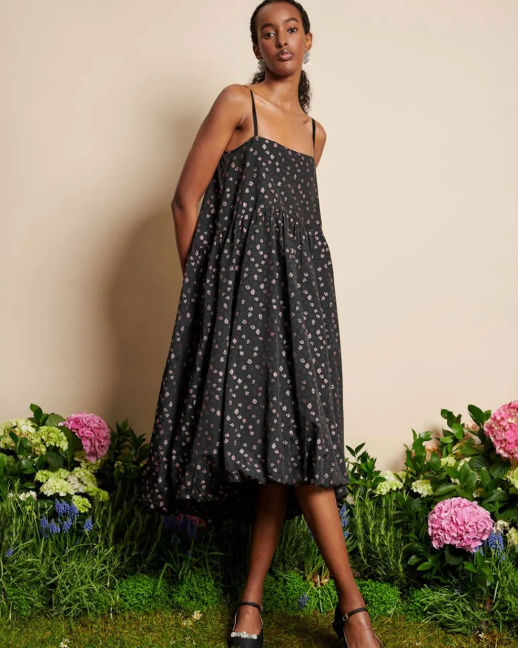 Sister Jane Pepper Cami Dress - Pink Floral New