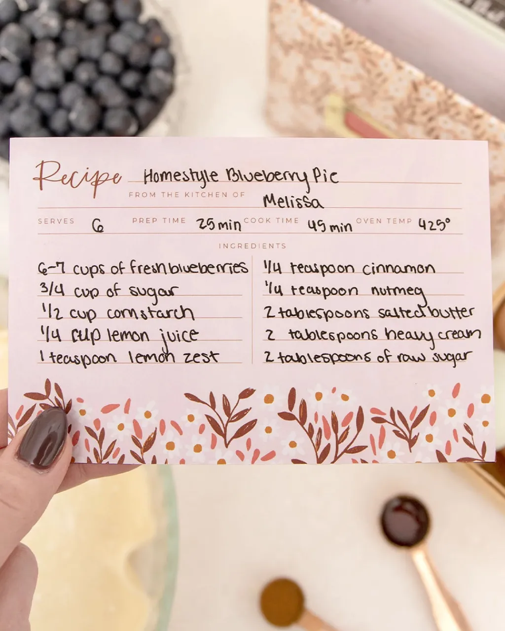 1canoe2 Pink Daisy Recipe Cards Discount