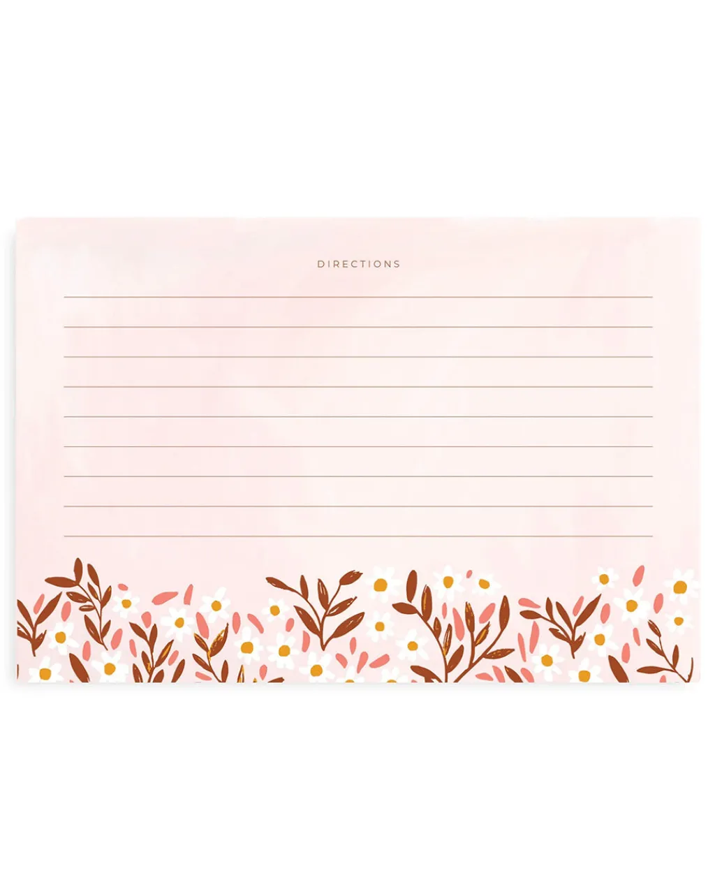 1canoe2 Pink Daisy Recipe Cards Discount