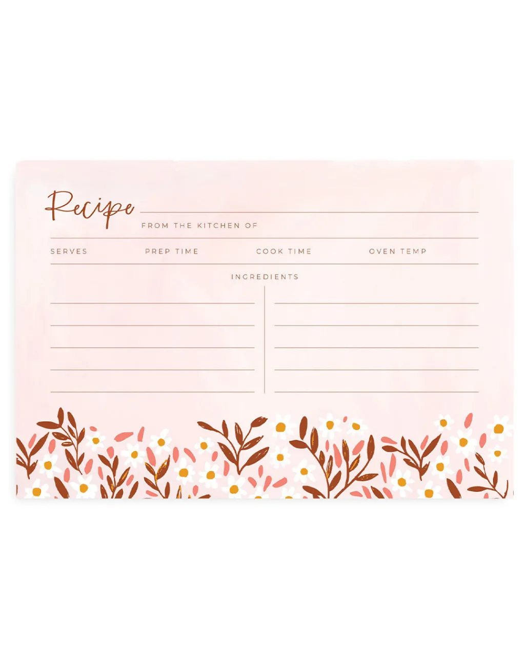 1canoe2 Tin Recipe Box Pink Daisy Outlet