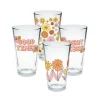 Talking Out Of Turn Pint Glass Set - Flower Power Outlet