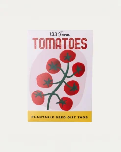 123 Farm Plantable Seed Gift Tags - Tomatoes Hot