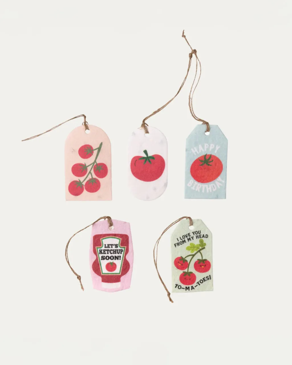 123 Farm Plantable Seed Gift Tags - Tomatoes Hot