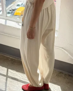 Le Bon Shoppe Pointelle Balloon Pants - Naturel Online