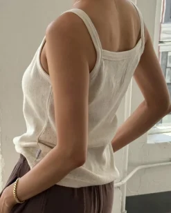 Le Bon Shoppe Pointelle Eve Cami - Naturel Best