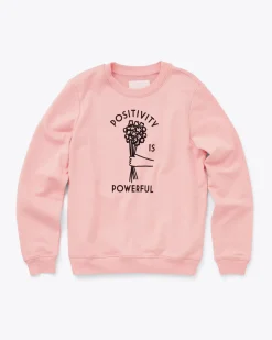 ban.do Positivity Is Powerful Sweatshirt Clearance