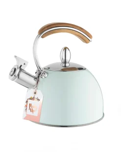Pinky Up Presley Pistachio Classic Whistling Tea Kettle Clearance