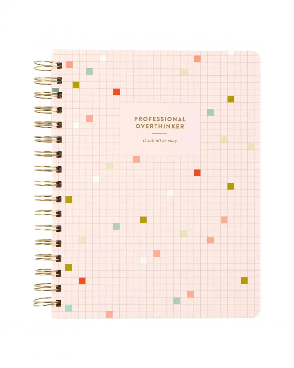 Studio Calico Spiral Notebook Professional Overthinker Online