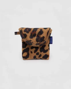 Baggu Puffy Earbuds Case - Leopard New