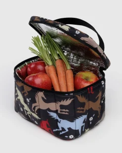 Baggu Puffy Lunch Bag - Horse Cut-Outs