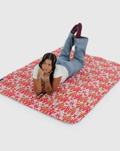 Baggu Puffy Picnic Blanket - Cowgirl Hot