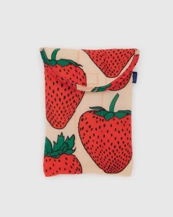 Baggu Puffy Tablet Sleeve 8" - Strawberry New