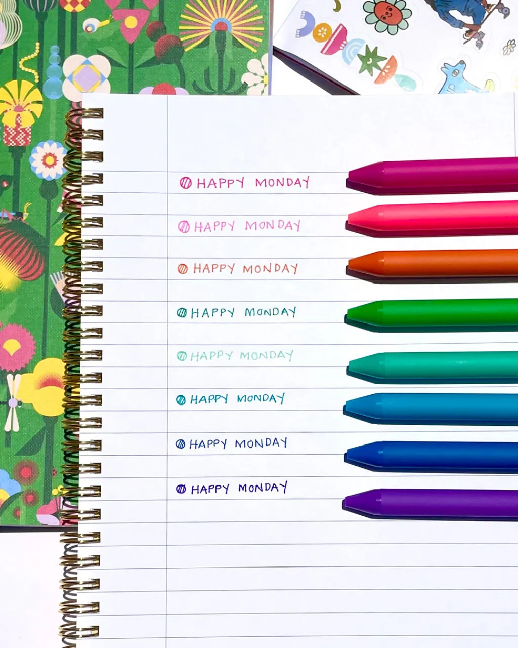 ban.do x Talking Out Of Turn Rainbow Jotter Pen Set Best