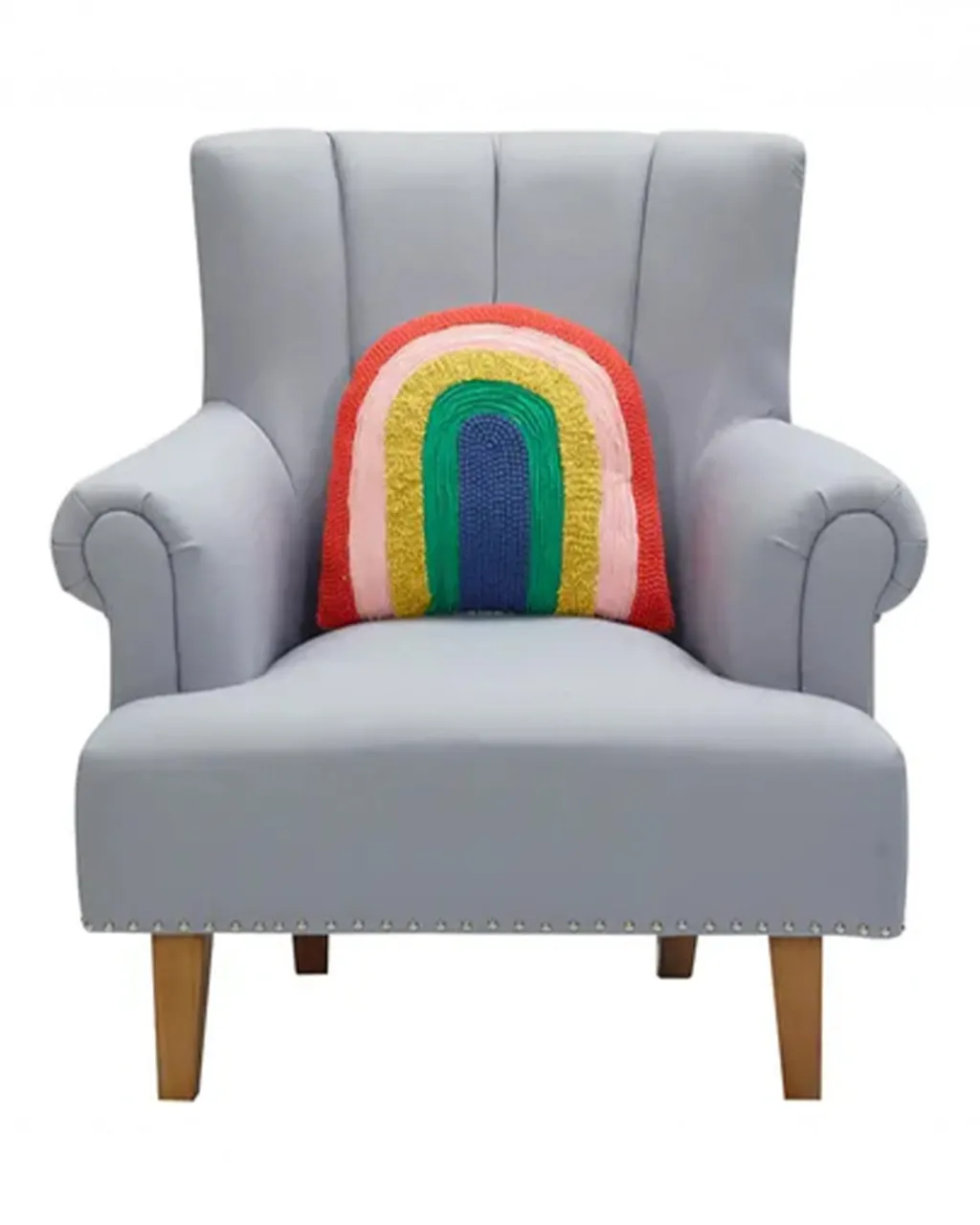 Peking Handicraft Rainbow Shaped Embroidered Pillow Discount