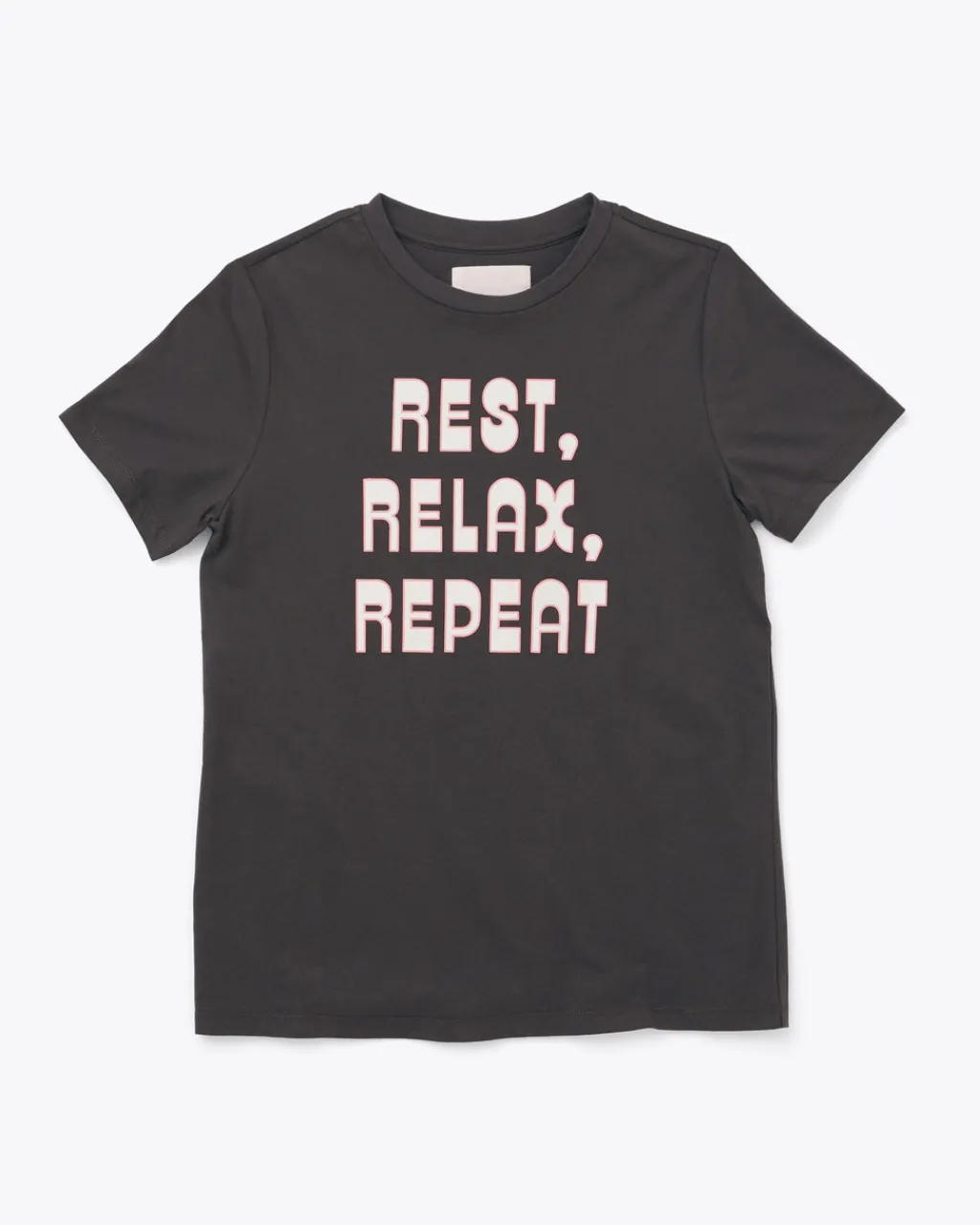 ban.do Rest, Relax, Repeat Tee - Vintage Black Online