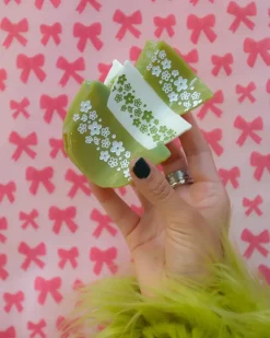 The Peach Fuzz Retro Bowls Hair Claw Sale