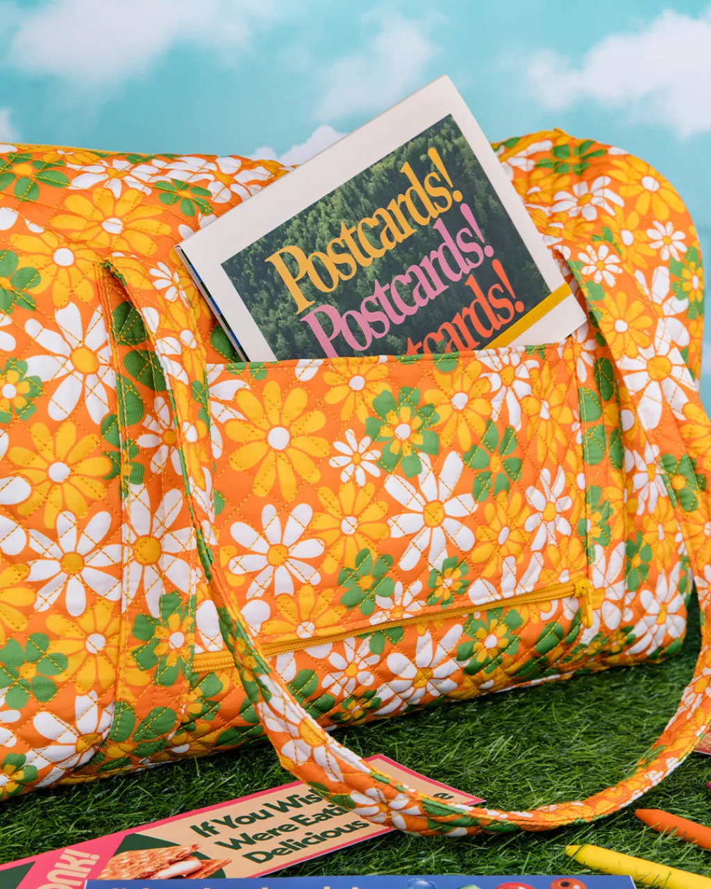 ban.do Retro Floral Duffel Bag Discount