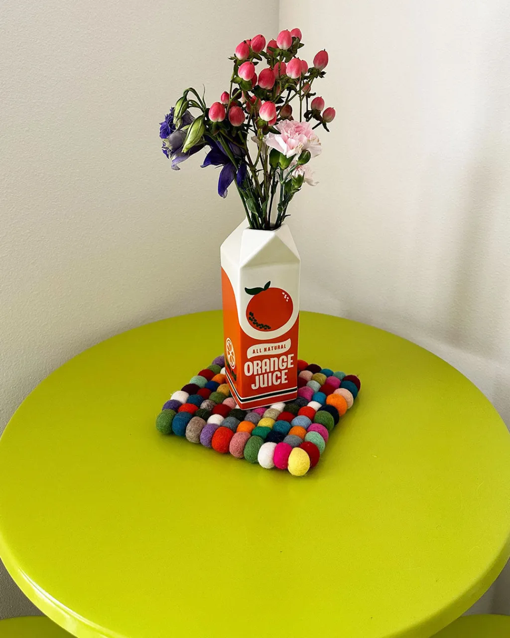 ban.do Rise and Shine Vase - Orange Juice Discount