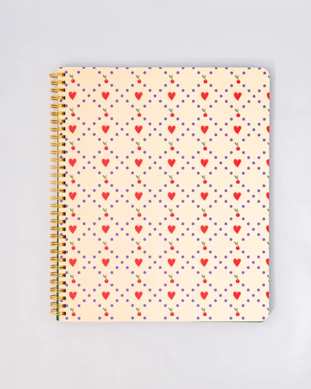 ban.do Rough Draft Large Notebook - Cherry Hearts New