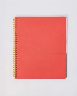 ban.do Rough Draft Large Notebook - Floral Stripe Hot