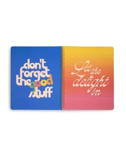 ban.do Rough Draft Large Notebook - Making it Up As I Go, Cream Cream Making It Up As I Go Sale