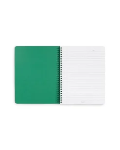 ban.do Rough Draft Mini Notebook - emerald super bloom New