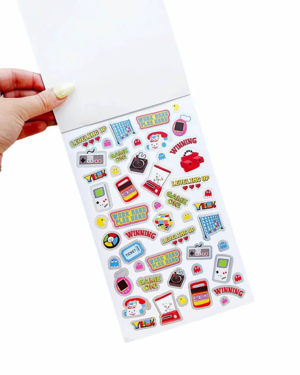 Pipsticks 80's Planner Sticker Pad Hot