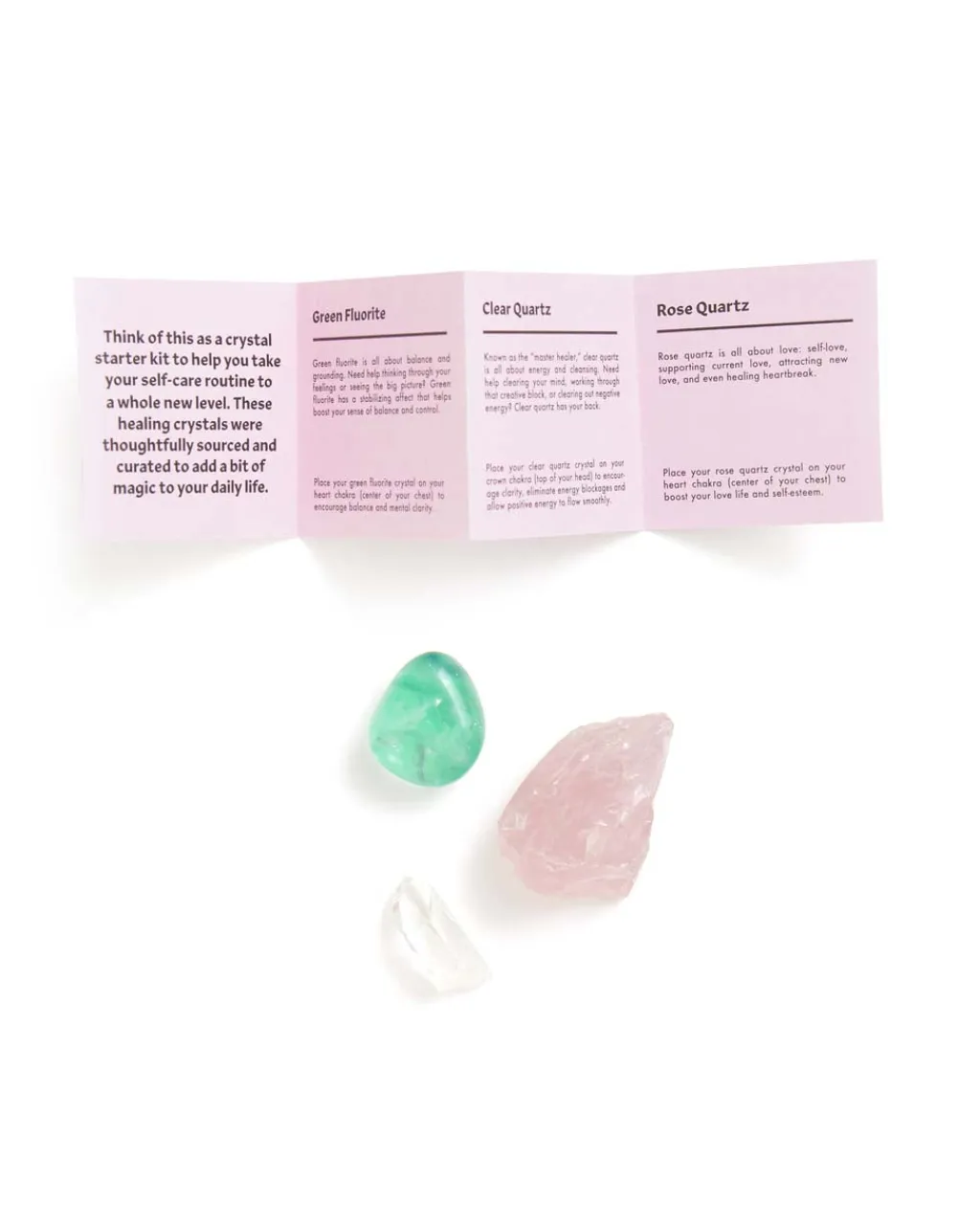ban.do x Goldirocks Self-Care Crystal Set