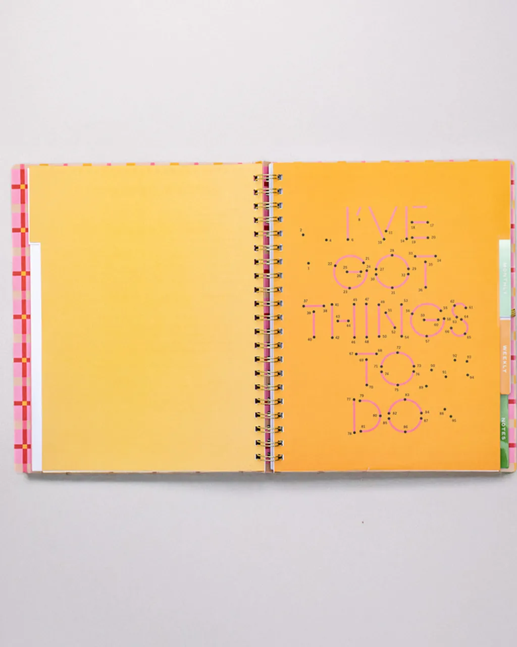 ban.do Semi Concealed Weekly Undated Planner - Ready for Anything Hot