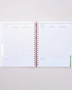 ban.do Semi Concealed Weekly Undated Planner - Ready for Anything Hot