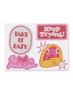 ban.do Sensory Sticker Set - Take It Easy Clearance