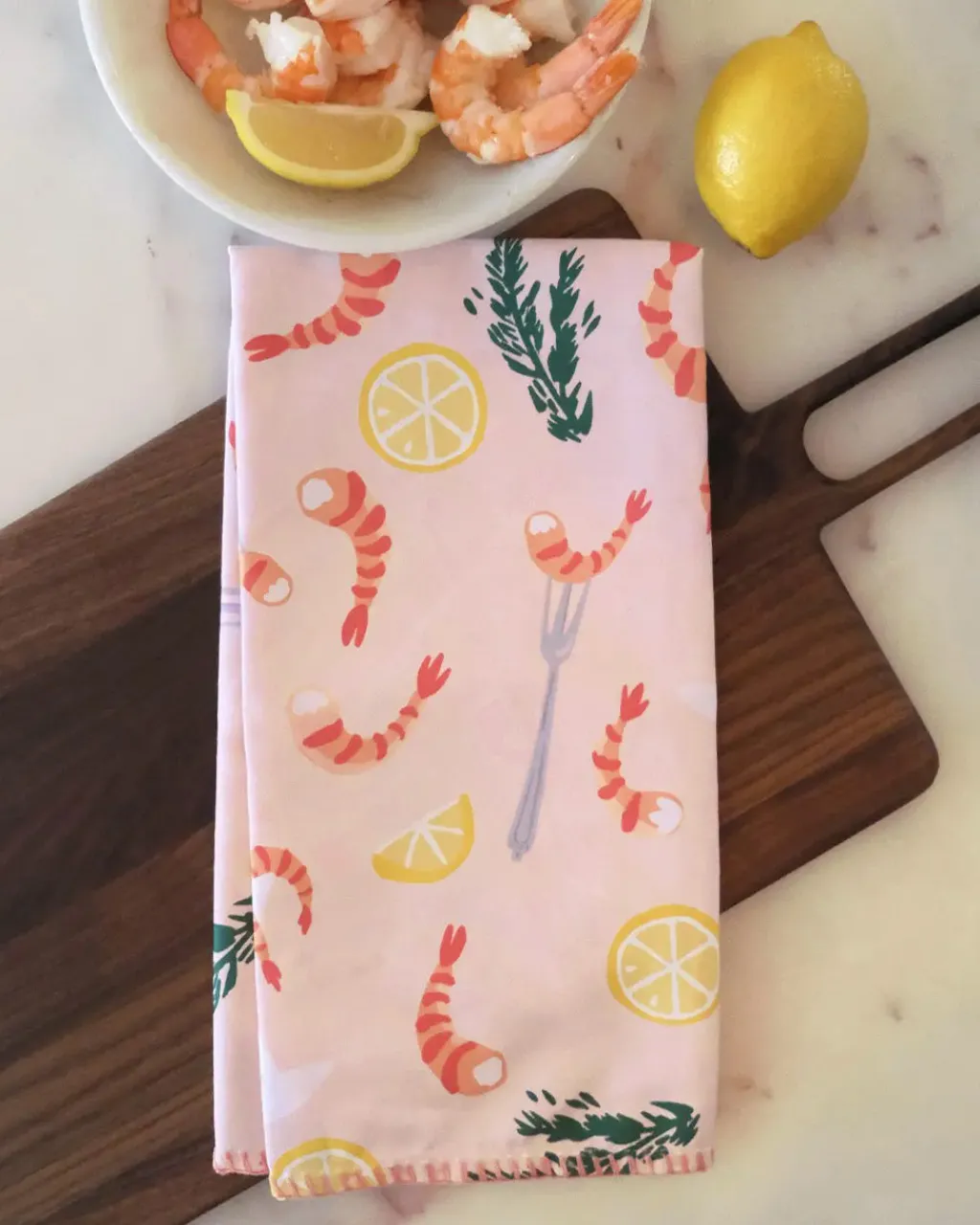Idlewild Co. Tea Towel Shrimp Cocktail Hot