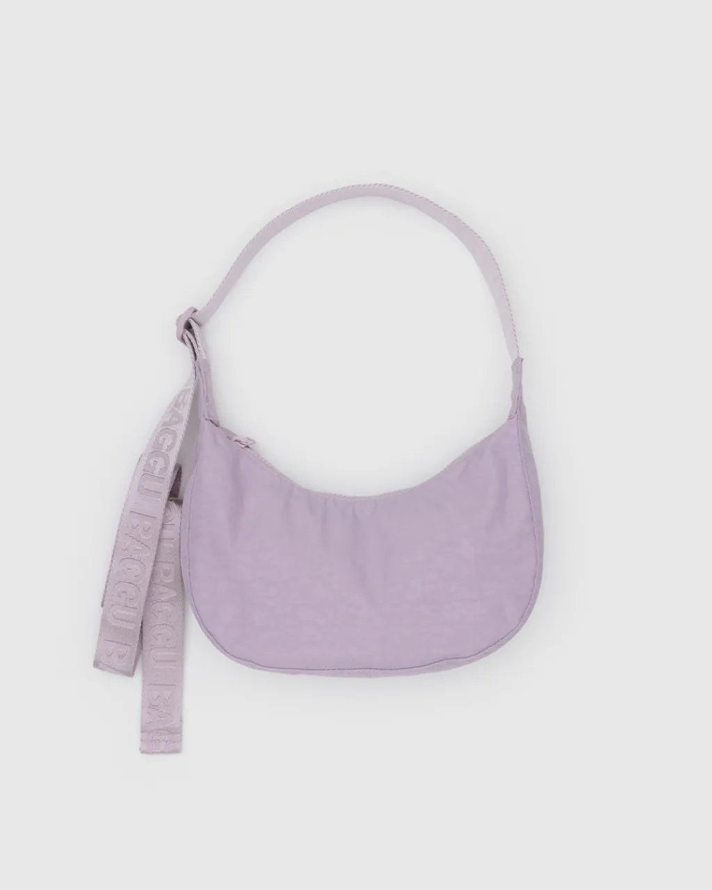 Baggu Small Nylon Crescent Bag w/ Key Leash - Dusty Pink Outlet