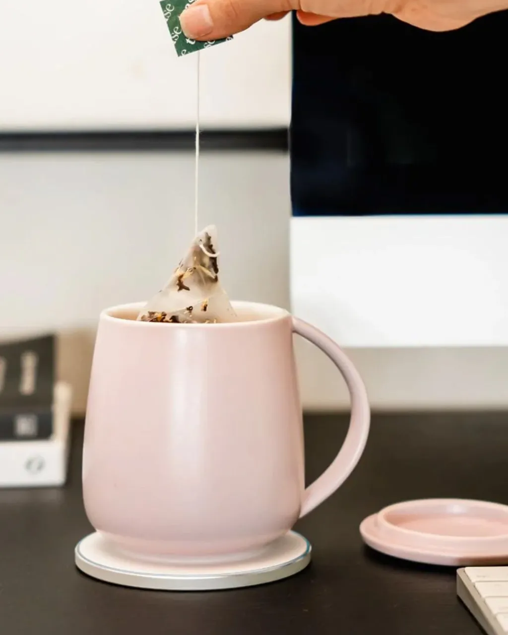 Tease Wellness Smart Heated Mug Kit 2.0 - Grey Lilac Best