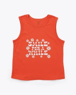 ban.do Smile For A While Muscle Tank New
