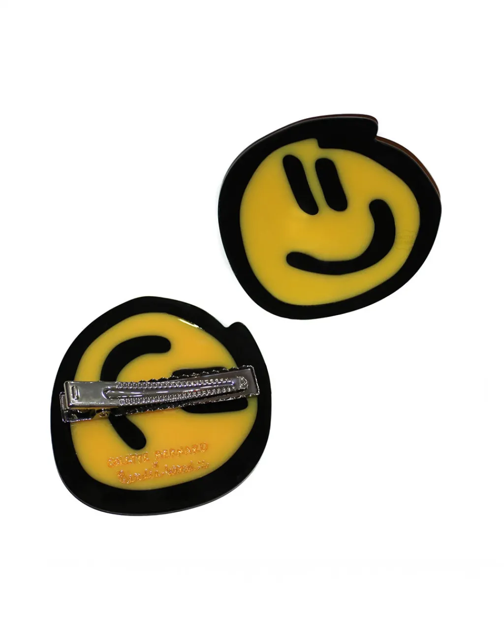 Colette Bernard Smiley Hair Clip New