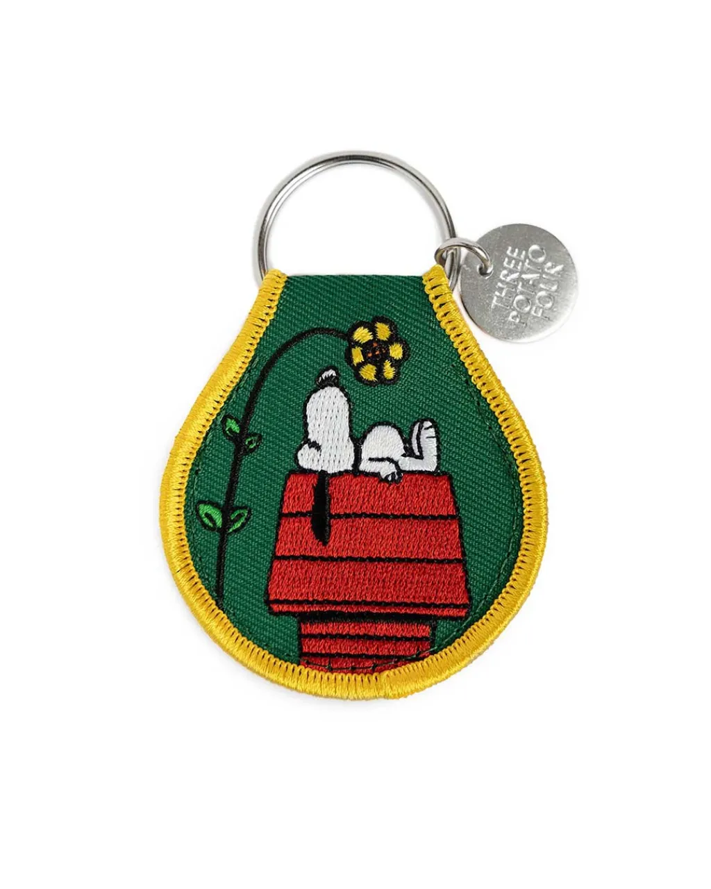 Three Potato Four Patch Keychain Snoopy Doghouse Flower Discount