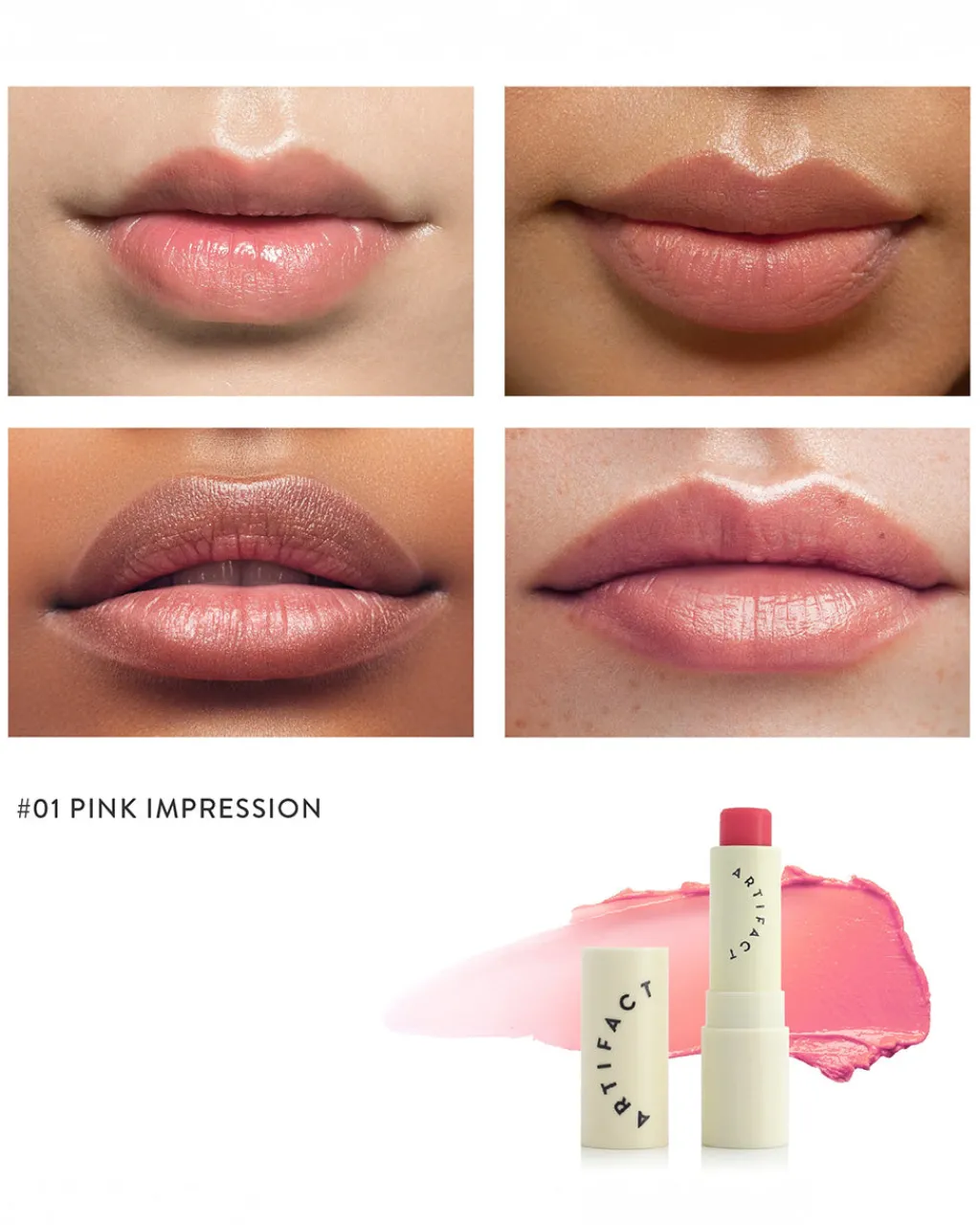 Artifact Soft Sail Blurring Tinted Lip Balm - Pink Impression Outlet