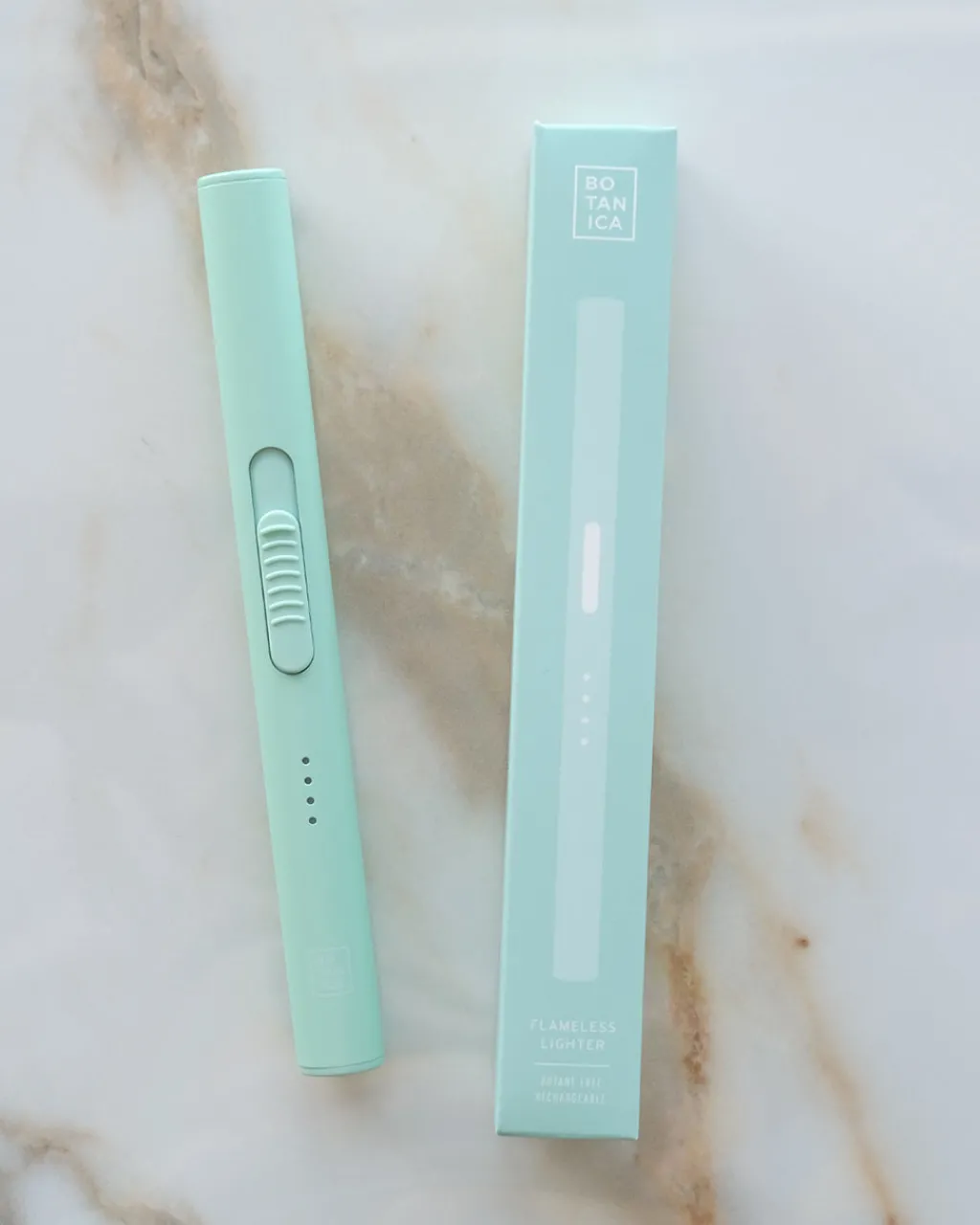 Botanica Solid Flameless Lighter - Seafoam Clearance
