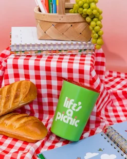 ban.do Stainless Steel Small Tumbler - Life's a Picnic Hot