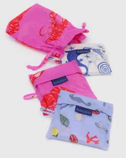 Baggu Standard Set Of 3 - Sea Creatures Discount